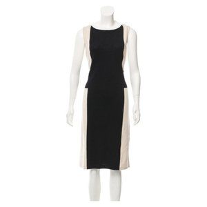 St. John - Wool Mid Dress